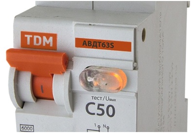 АВДТ 63S 2P(1P+N) C50 300мА 6кА тип А TDM SQ0202-0041
